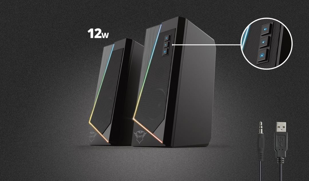 Trust GXT 609 Zoxa RGB Speakers