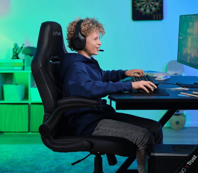 Trust GXT703 RIYE gaming chair black