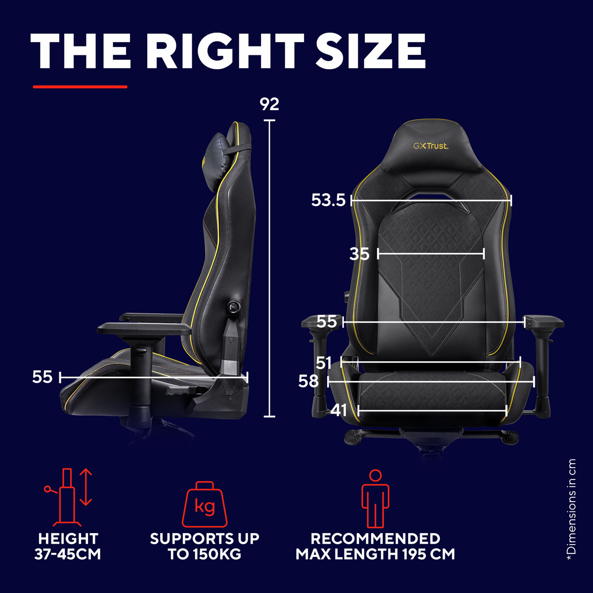 Trust GXT721 RUYA PRO Premium gaming chair
