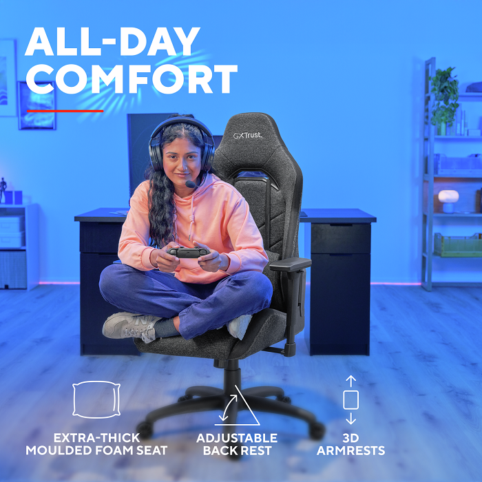 Trust GXT723 RUYA Premium Fabric Gaming Chair