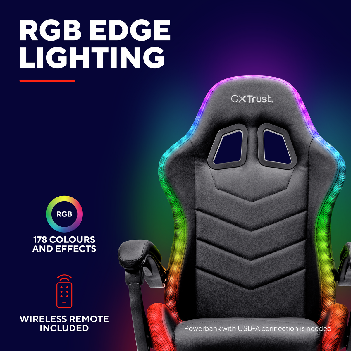 Trust GXT704 RONIQ RGB gaming chair