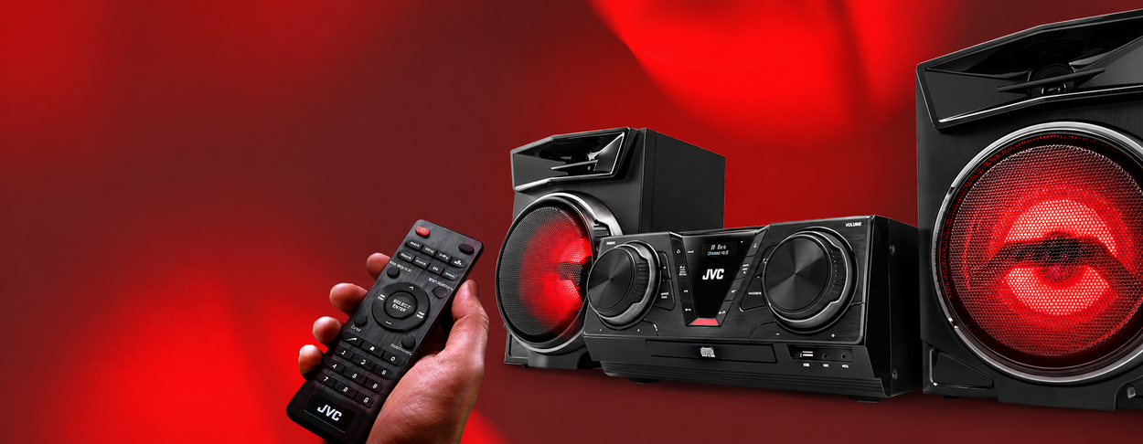 JVC MX-E325B-DAB minirendszer