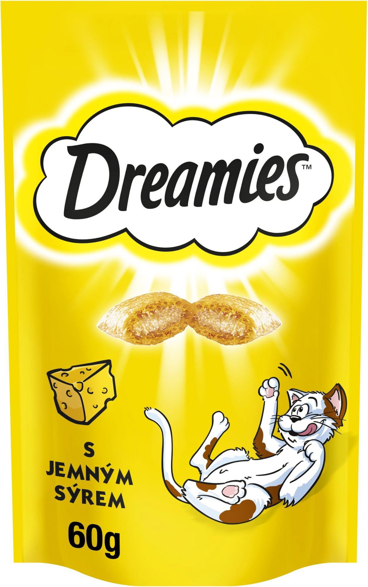 Pamlsky pro kočky Dreamies pamlsky pro kočky sýrové 60 g