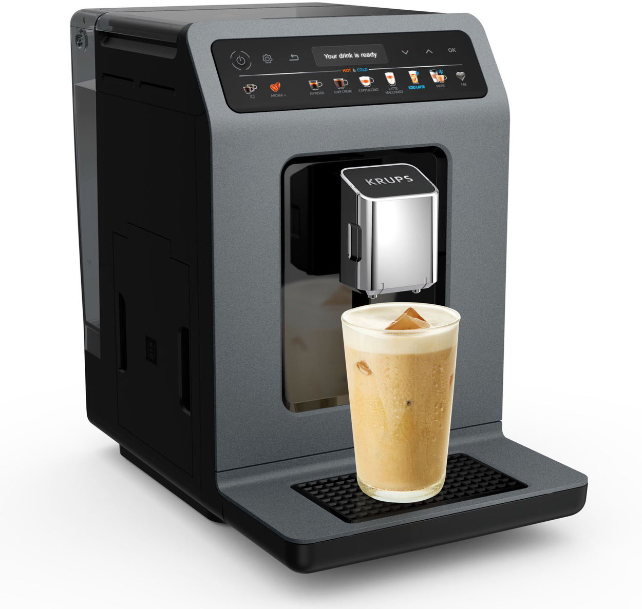 Automatický kávovar KRUPS EA898GF0 Evidence Hot & Cold