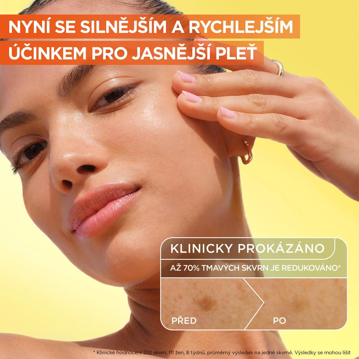 Pleťové sérum GARNIER Skin Naturals Vitamin C rozjasňující super sérum 30 ml