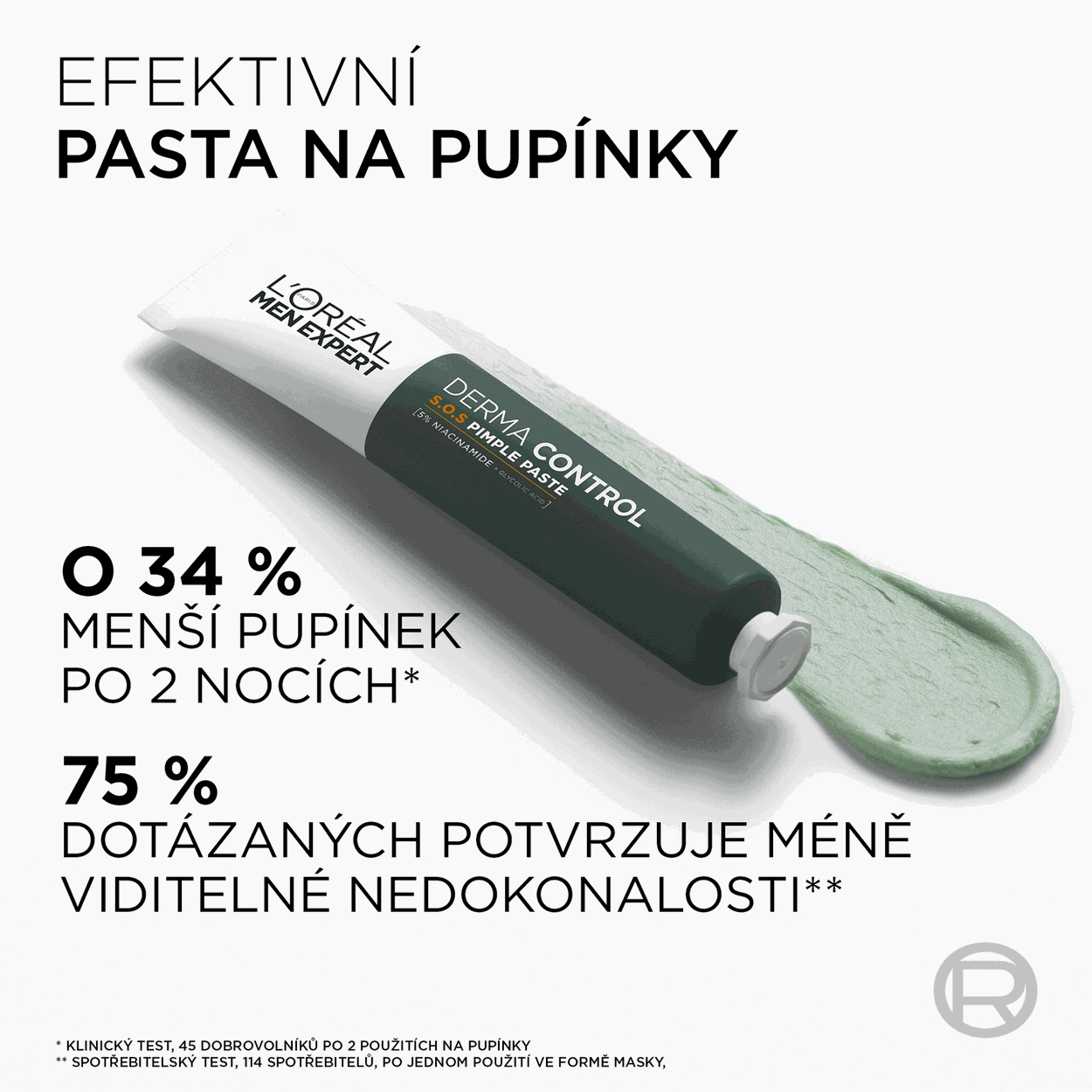 Čisticí gel L'Oréal Paris Men Expert Derma Control 260 ml