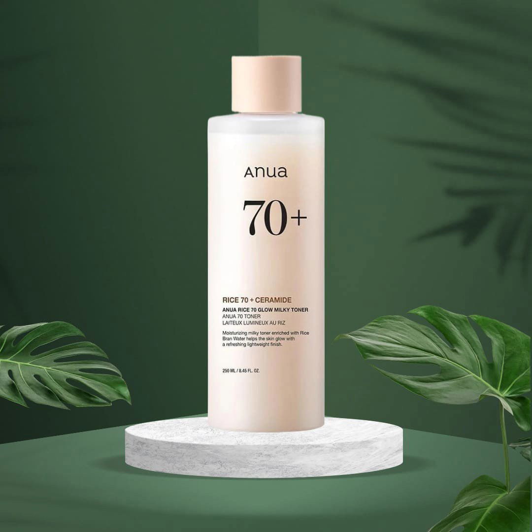 ANUA Rice 70 Glow tejes toner
