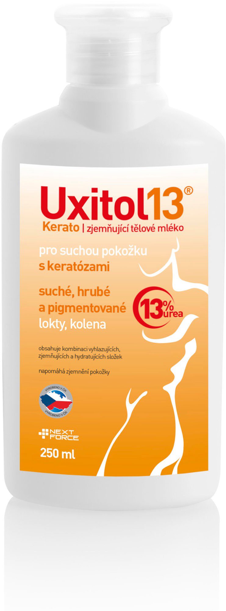 Tělové mléko UXITOL 13 Kerato 250 ml