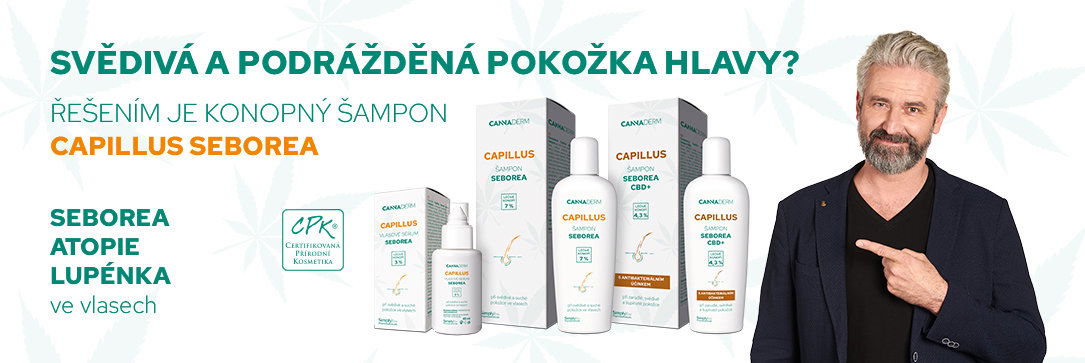 Šampon CANNADERM Capillus Seborea Shampoo 150 ml