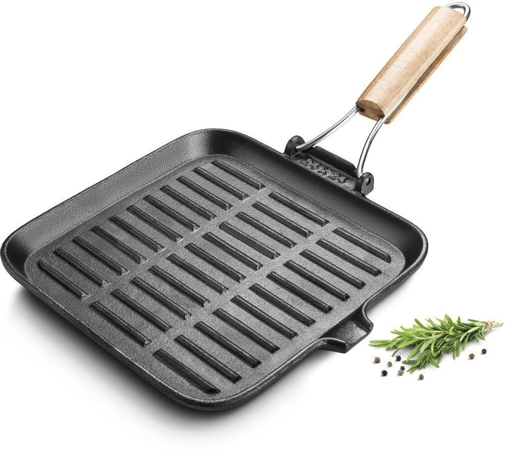 Lamart Gusseisen-Grillpfanne 23,5 cm Iron LT1065