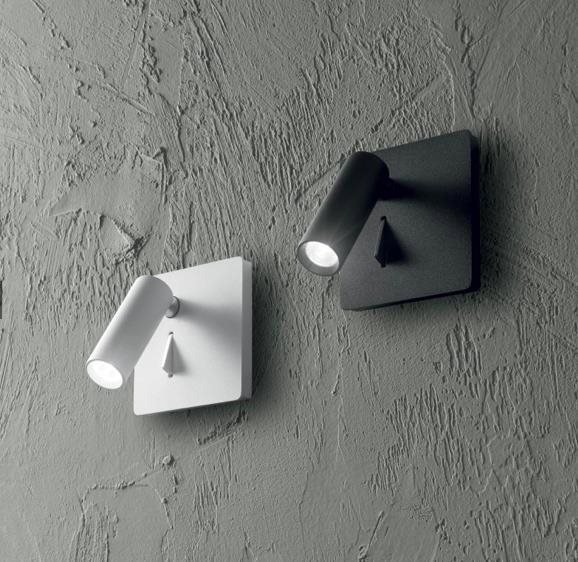 LED light Ideal Lux LITE AP NERO