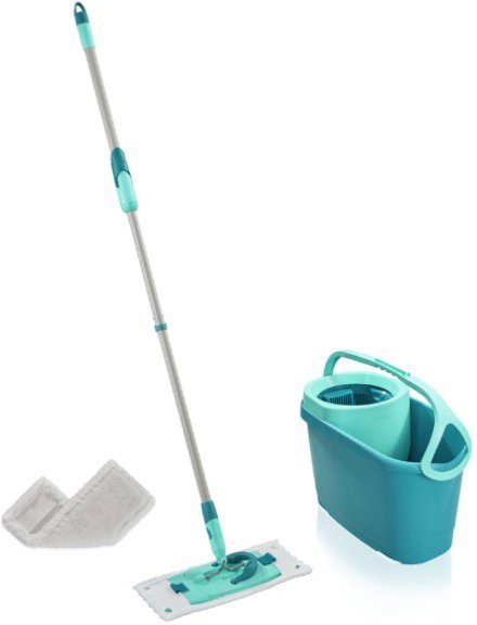 LEIFHEIT Mop Set Clean Twist M Ergo + FREE replacement Static Plus 52137 .