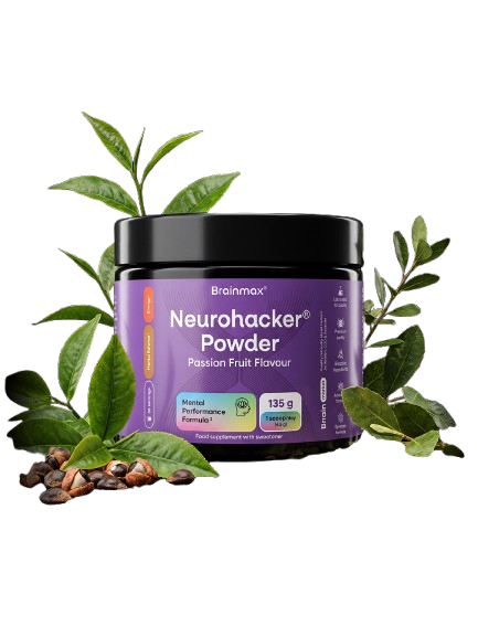 BrainMax Neurohacker Powder, Passion Fruit, 135g