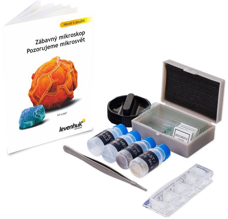 Mikroskop Levenhuk Rainbow 50L Plus Ametyst - fialový