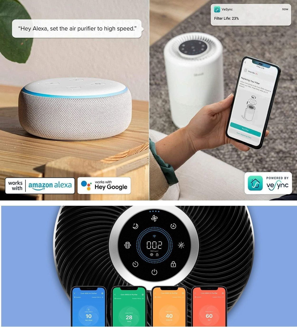 Čistička vzduchu Levoit Core300S SMART