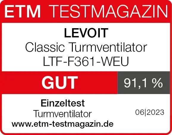 Levoit TempSense F422 DC Tower Fan