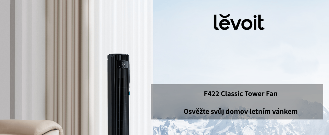 Levoit TempSense F422 DC Tower Fan
