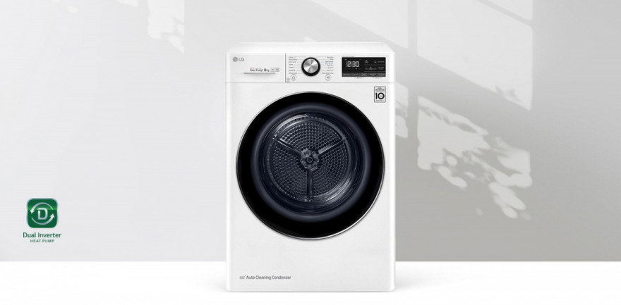 Set pračka a sušička LG FASR3A04WS + LG RC8TV9AVHN