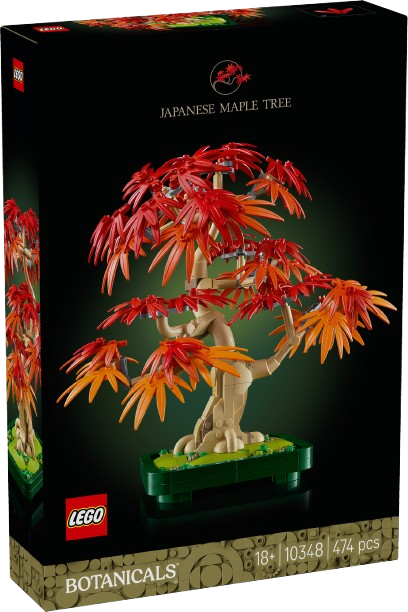 LEGO® Botanicals 10348 Bonsaj – Japonský červený javor