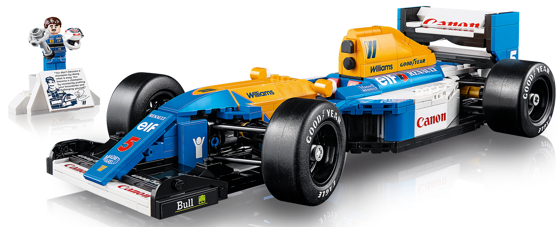 LEGO® Icons 10353 Williams Racing FW14B mit Nigel Mansell