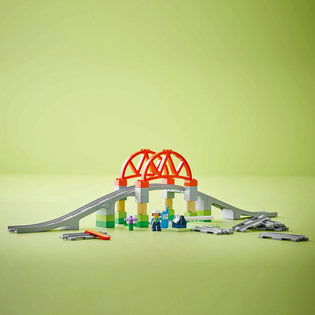 LEGO® DUPLO® 10426 Železniční most a koleje – rozšiřující sada
