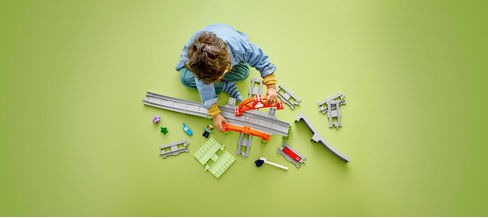 LEGO® DUPLO® 10426 Železniční most a koleje – rozšiřující sada