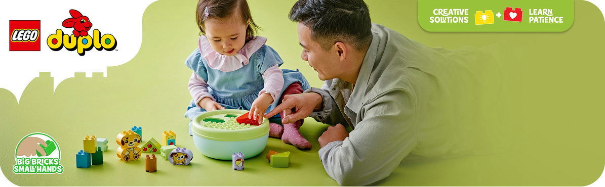LEGO® DUPLO® 10441 Třídění tvarů: Domeček pro štěňátka