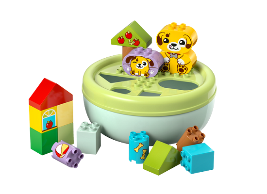 LEGO® DUPLO® 10441 Třídění tvarů: Domeček pro štěňátka