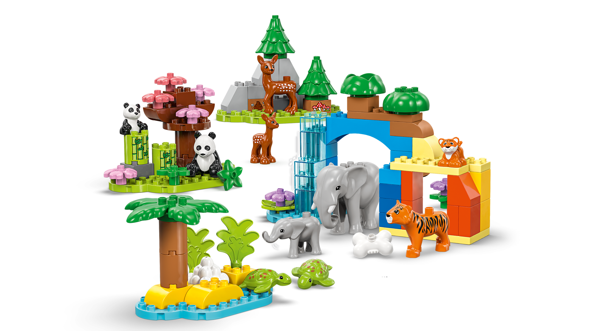 LEGO® DUPLO® 10446 Wilde Tierfamilien 3 in 1