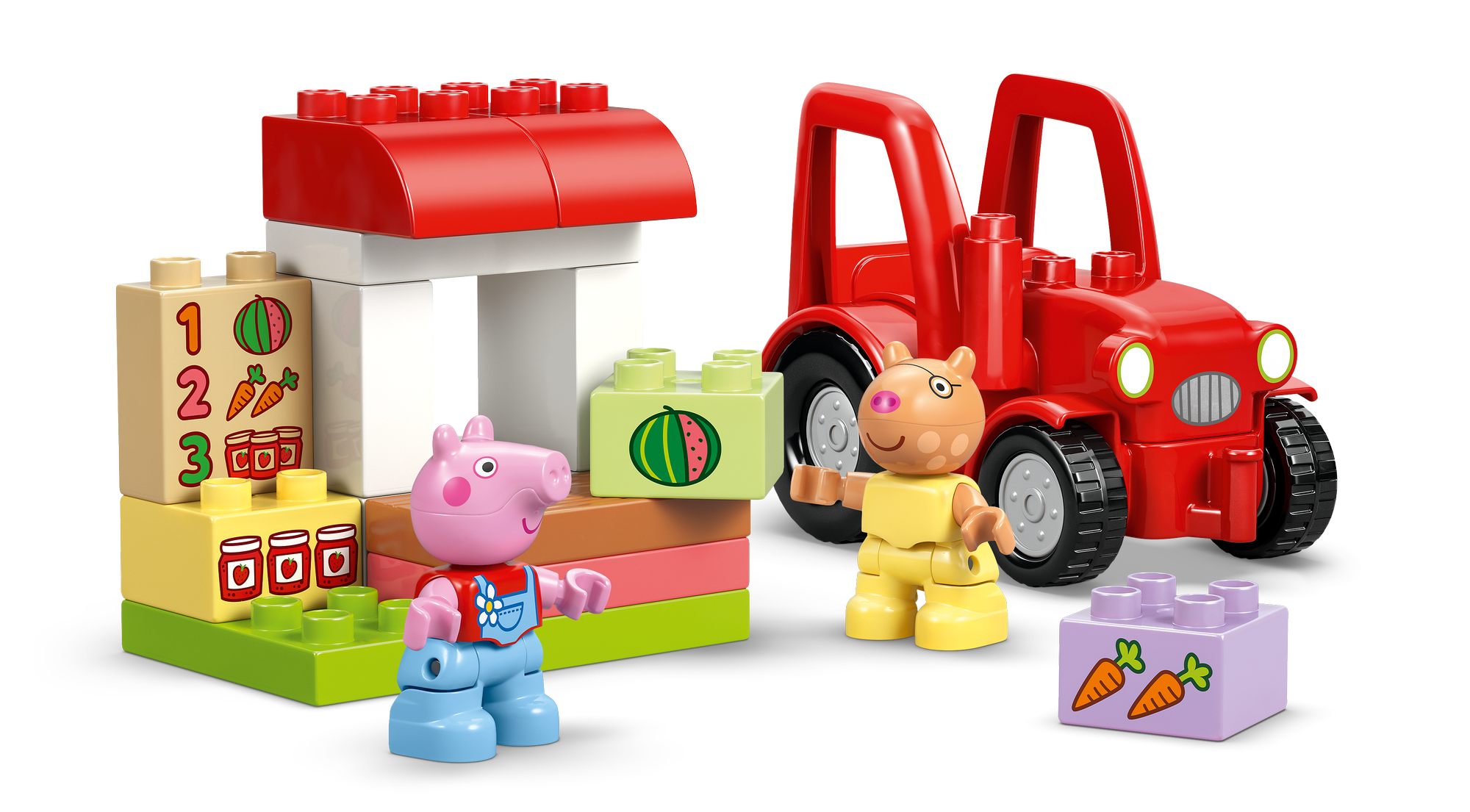 LEGO® DUPLO® Piglet Peppa 10468 Tractor and Market