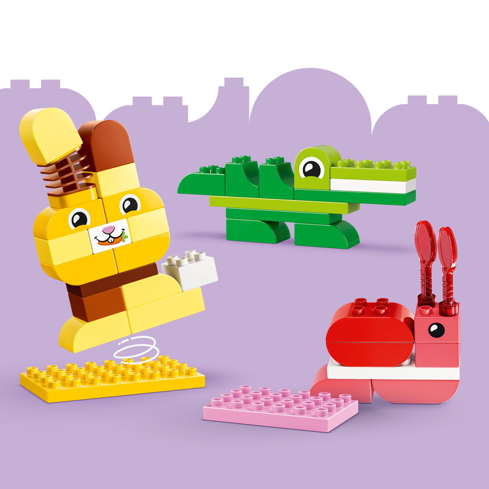 LEGO Bauset LEGO® DUPLO 10472 Wir Bauen Tiere