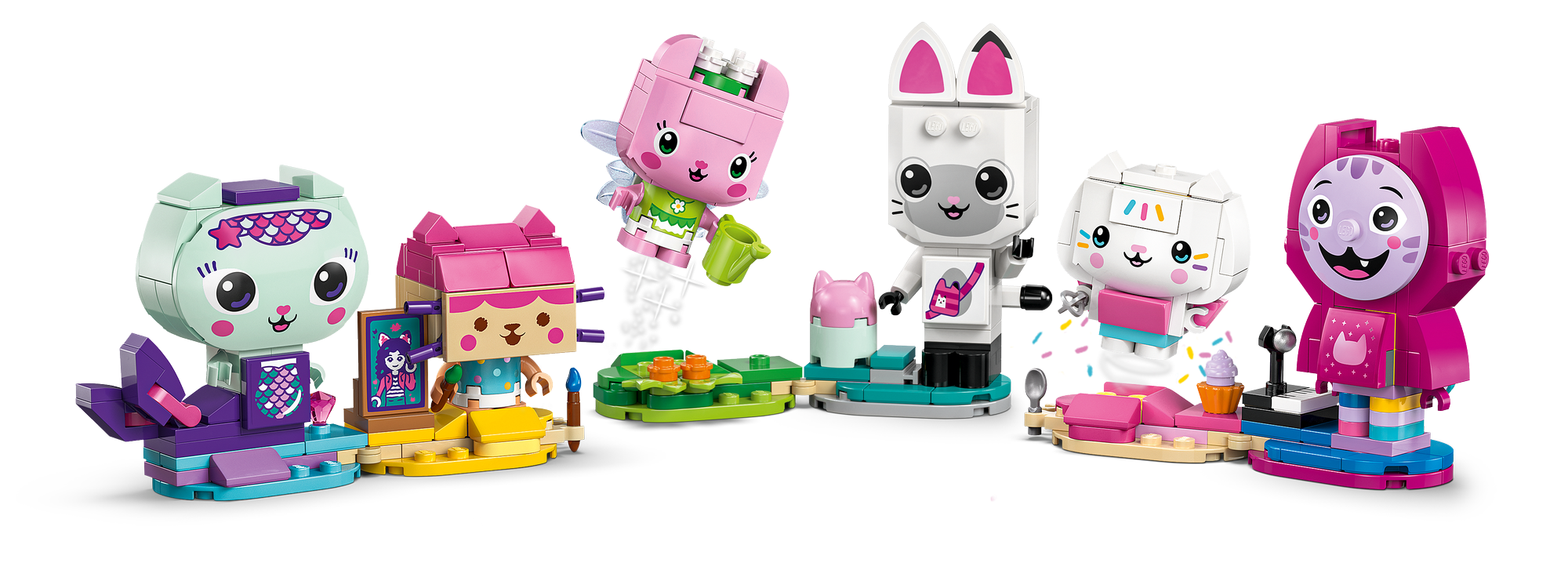LEGO® Gaby's Magic House 11215 Gaby and her cat friends in bricks