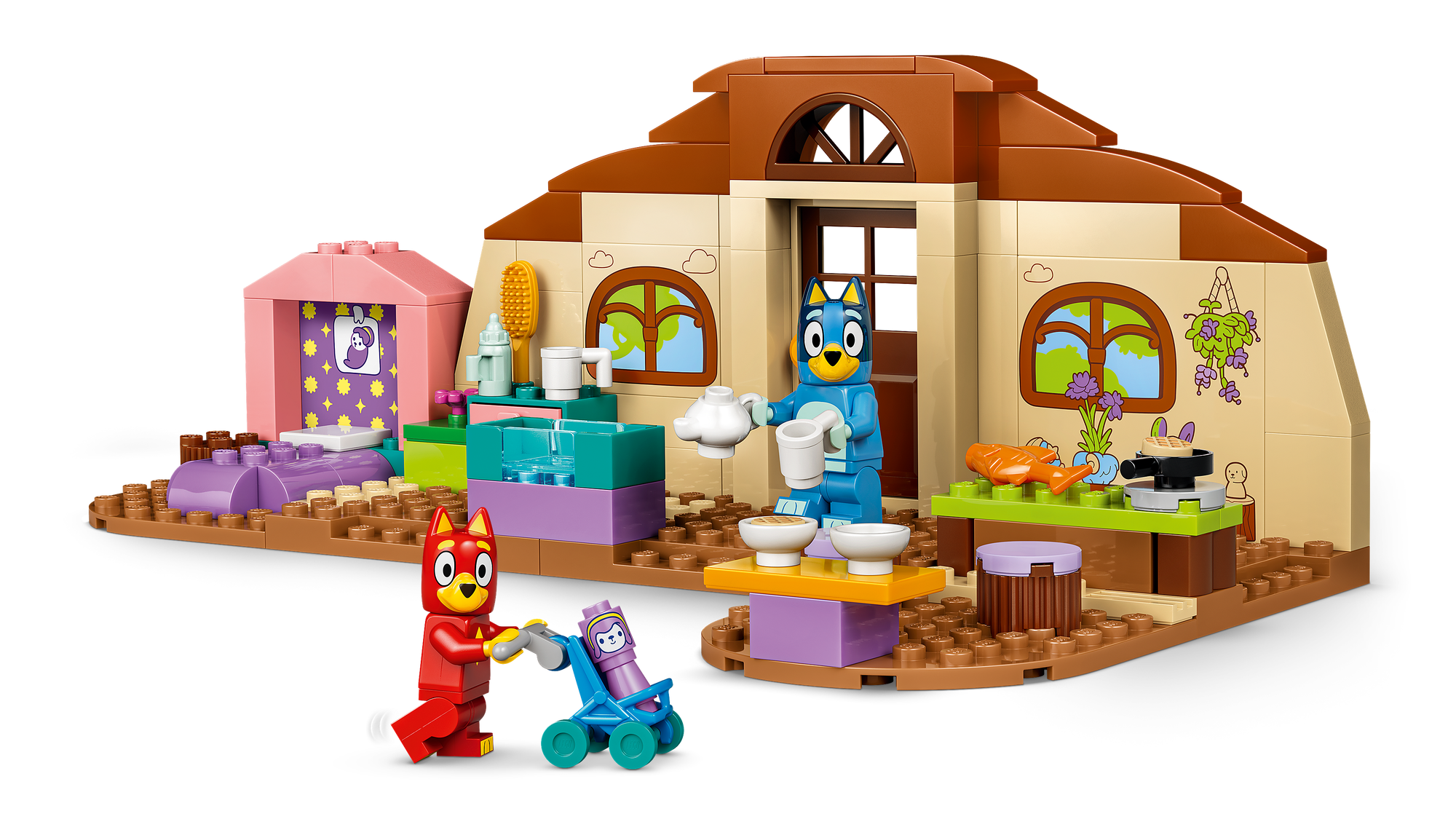 LEGO® Bluey 11221 Rusty, Bluey and the School