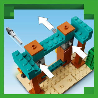 LEGO® Minecraft®  21267 Pouštní hlídka zákeřníků