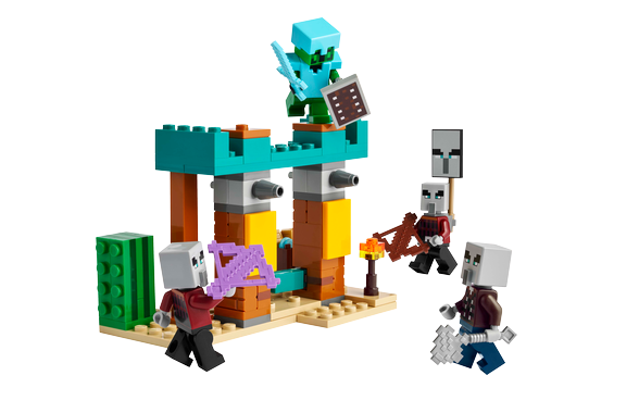 LEGO® Minecraft®  21267 Pouštní hlídka zákeřníků