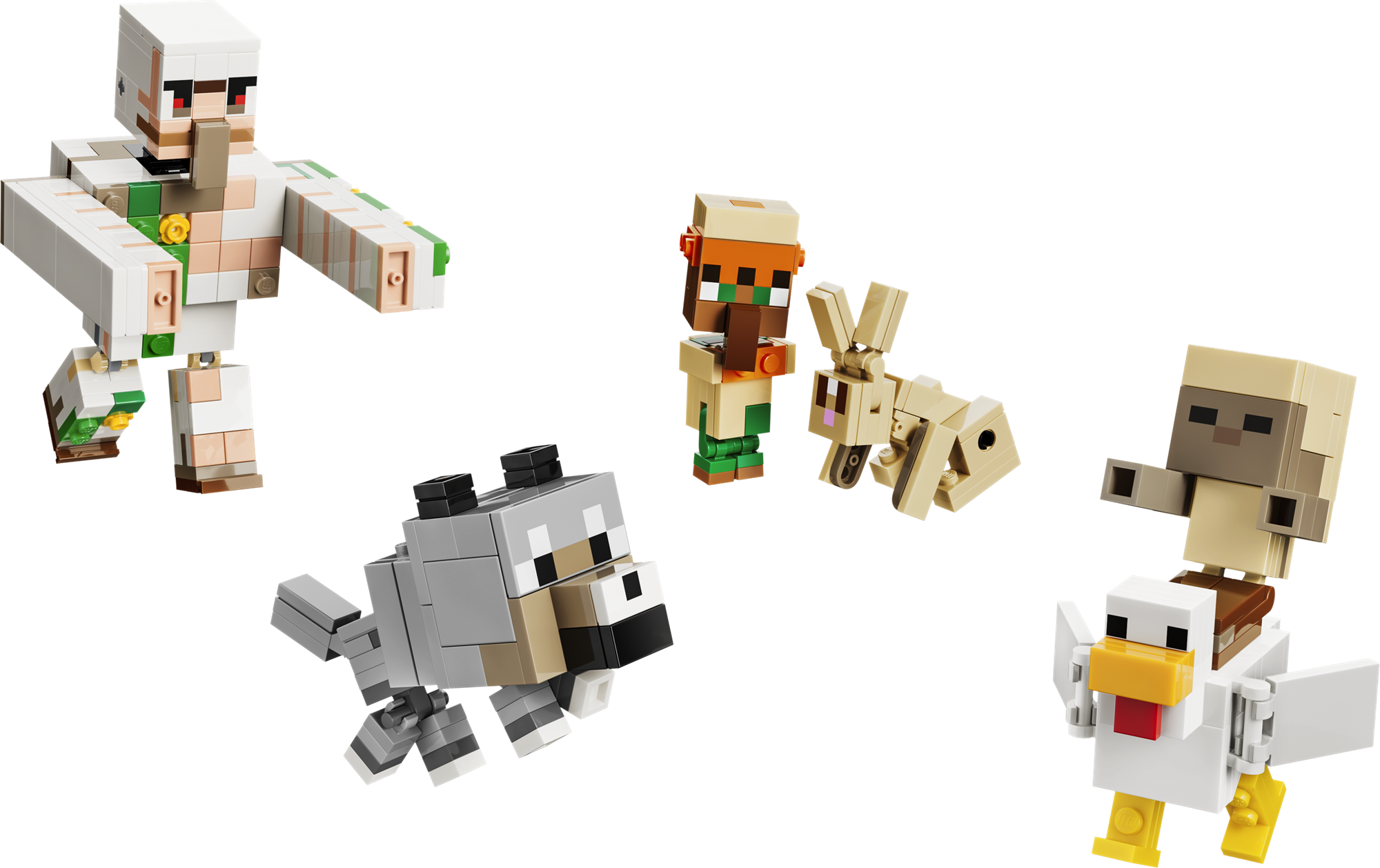 LEGO® Minecraft 21592 Chicken Jockey and Attack in the Desert