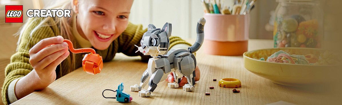 LEGO stavebnice LEGO® Creator 3 v 1 31163 Hravá kočka