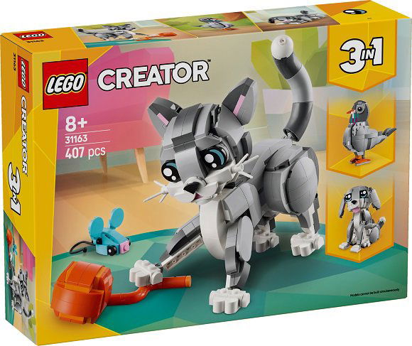 LEGO stavebnice LEGO® Creator 3 v 1 31163 Hravá kočka