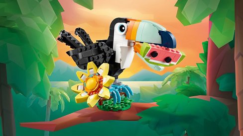 LEGO® Creator 3 in 1 31173 Wildtiere: Tropischer Tukan