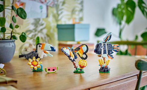 LEGO® Creator 3 in 1 31173 Wildtiere: Tropischer Tukan