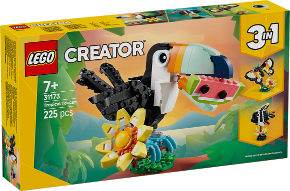 LEGO® Creator 3 in 1 31173 Wildtiere: Tropischer Tukan