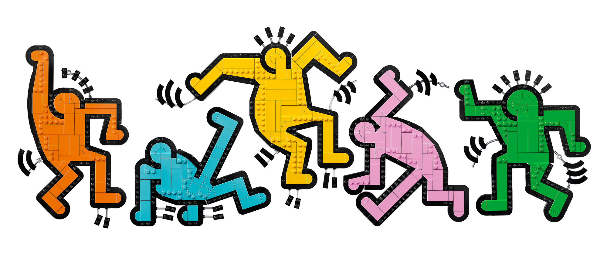 LEGO-Bausatz LEGO® Art 31216 Keith Haring – Tanzende Figuren