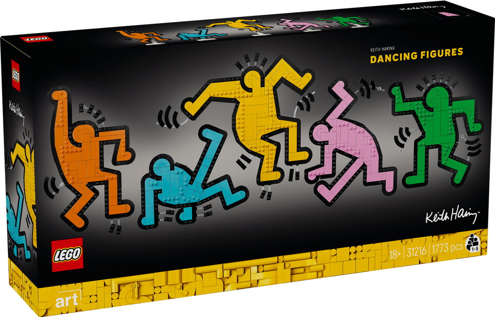 LEGO-Bausatz LEGO® Art 31216 Keith Haring – Tanzende Figuren
