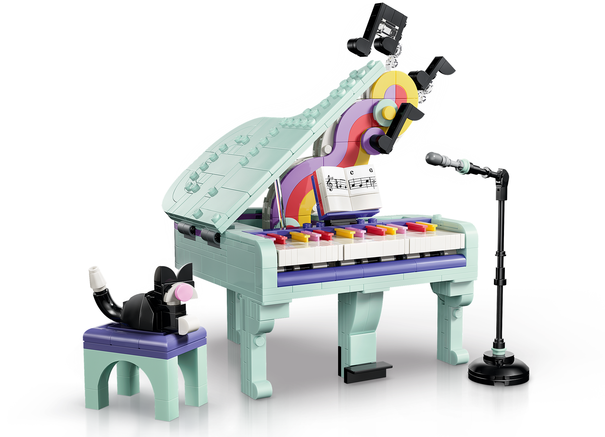 LEGO® Creator 3in1 31392 Deko-Klavier mit Katze