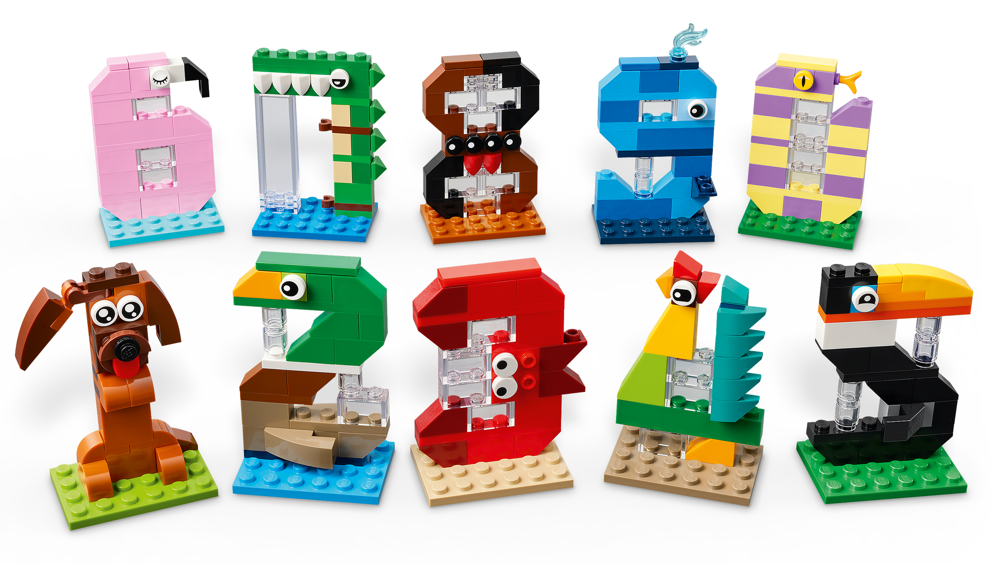 LEGO Bauset LEGO® Iconic 40807 Geburtstagszahlen