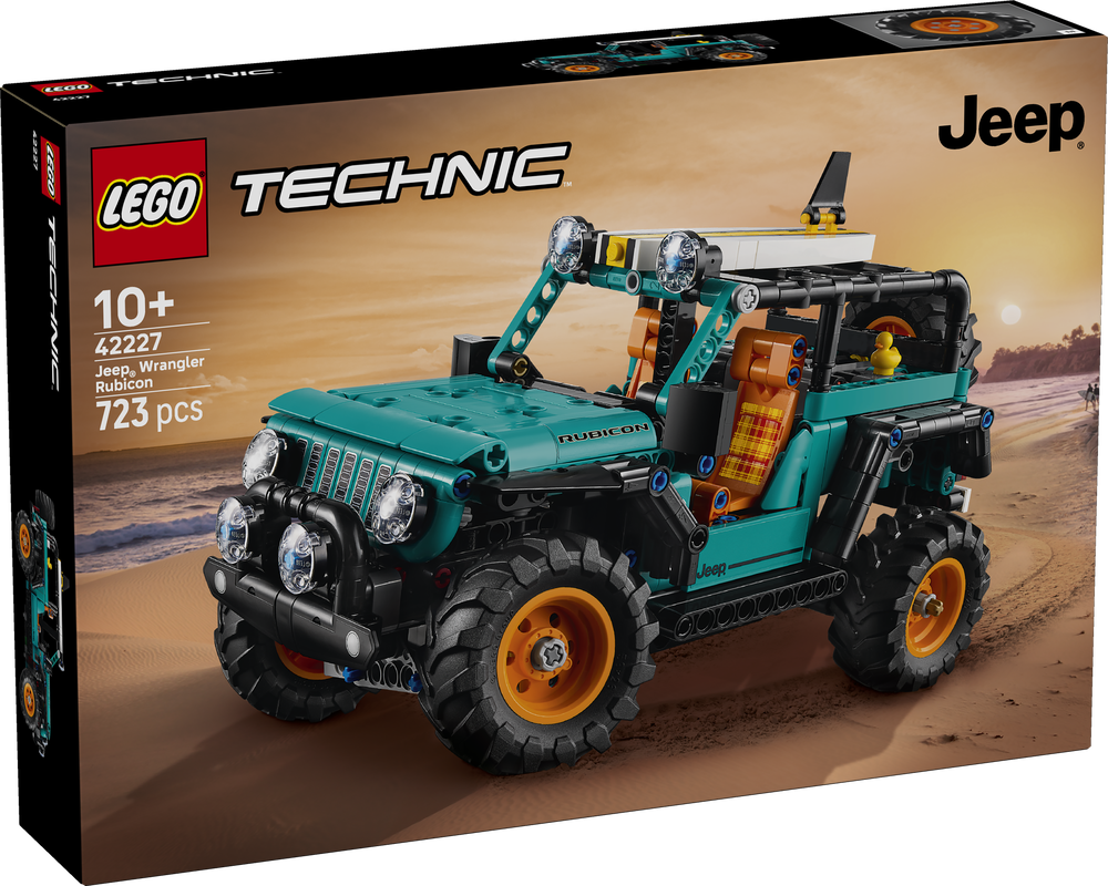 LEGO stavebnica LEGO® Technic 42227 SUV Jeep® Wrangler Rubicon