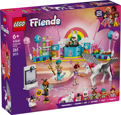 LEGO® Friends 42661 Jelmezes buli egyszarvúval és tündérrel