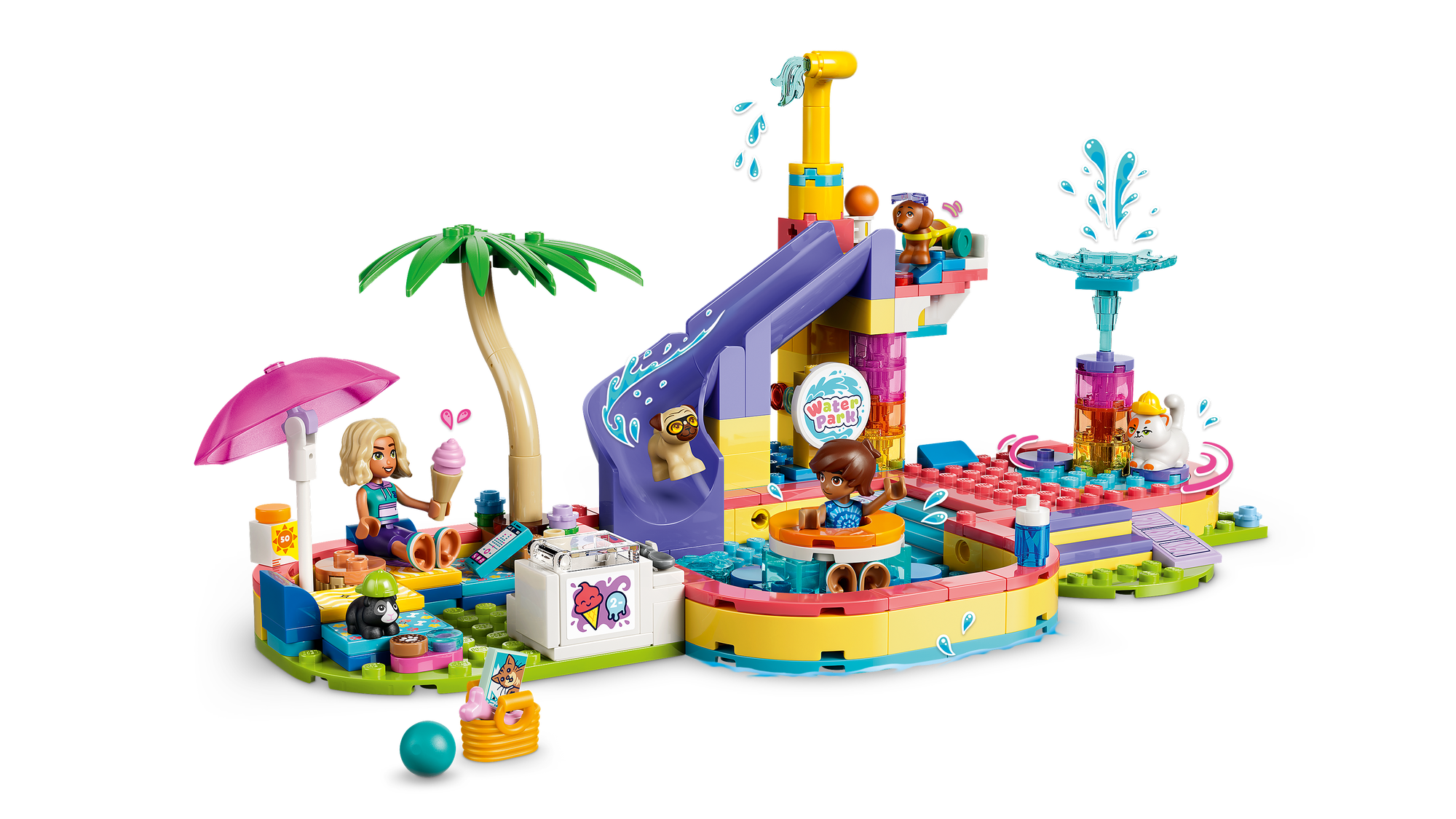 LEGO Bauset LEGO® Friends 42676 Lustiger Tag im Wasserpark