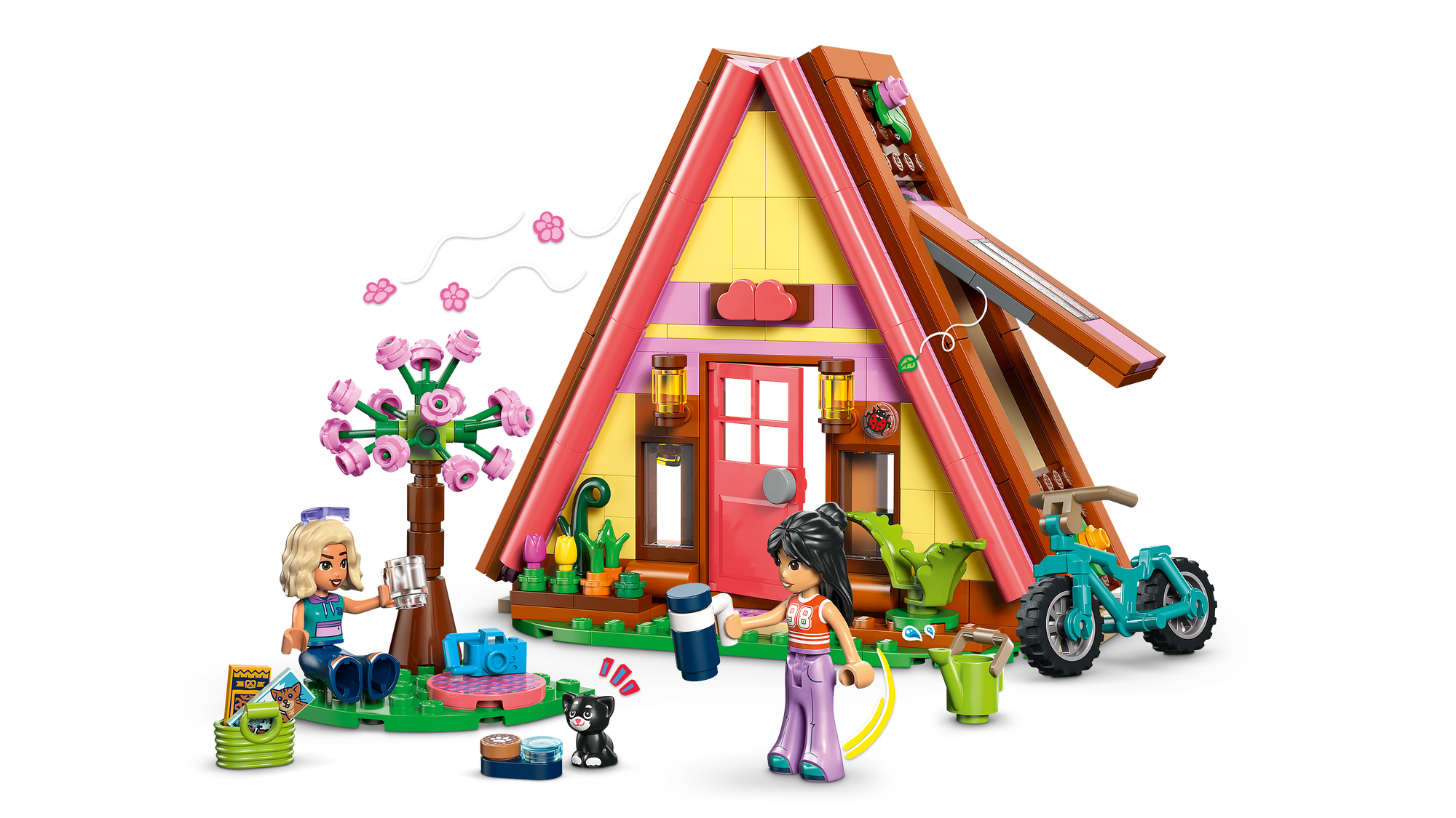 LEGO Bauset LEGO® Friends 42682 Glampinghütte in freier Natur