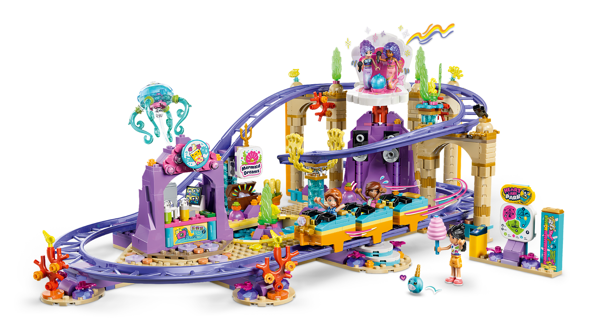 LEGO Bausatz LEGO® Friends 42703 Meerjungfrauen-Achterbahn